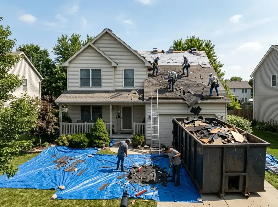 roof-replacement-debris-remova-004 — frequently asked questions, Cheapest Dumpster Rentals in Barling, AR